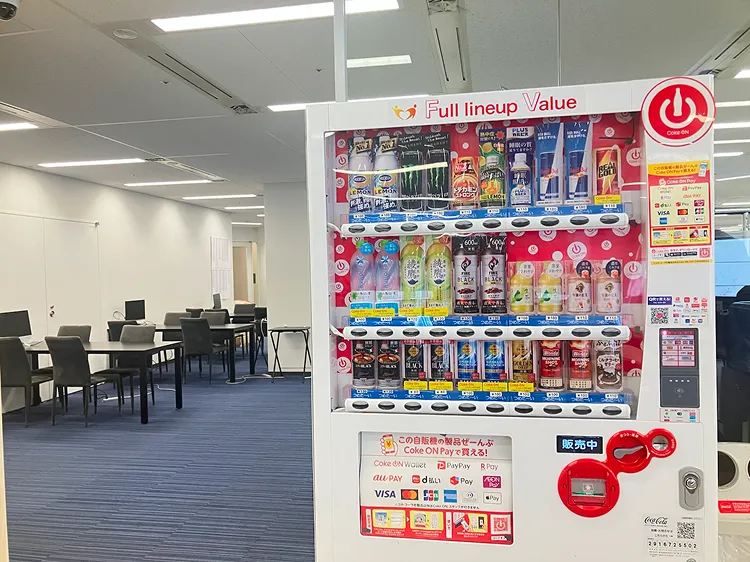 社内自販機の設置