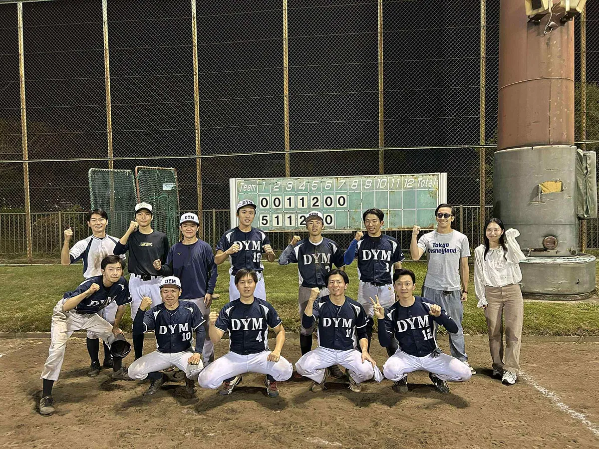 DYM野球部、強豪パーソルキャリア・サイバーエージェントに連勝!