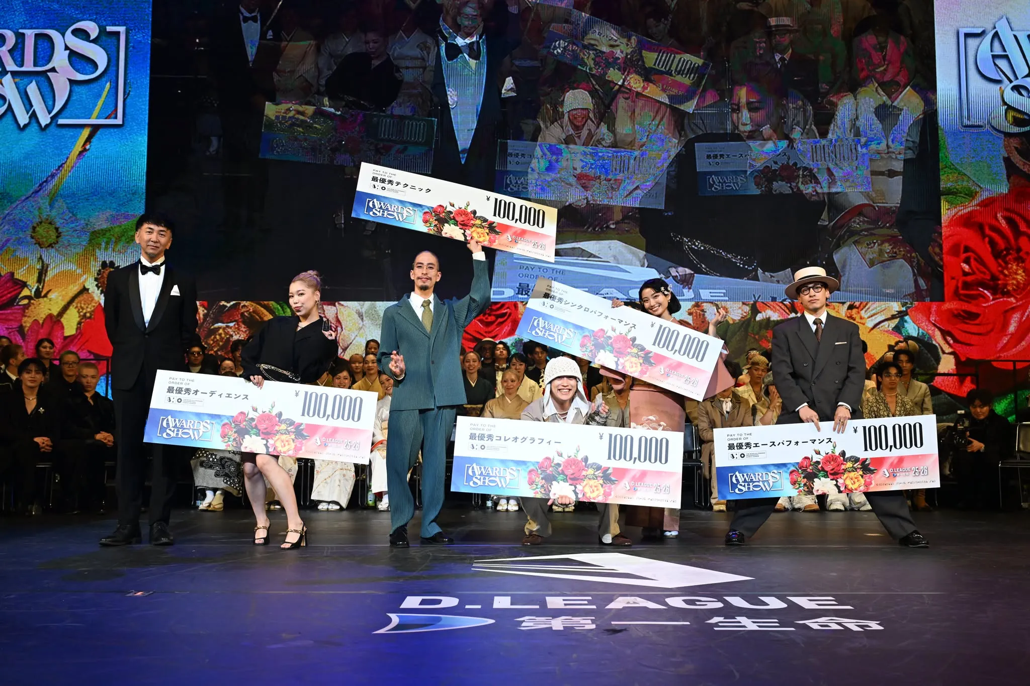 DYM MESSENGERS、「第一生命 D.LEAGUE 25-26 AWARDS SHOW」で『最優秀テクニック賞』を受賞